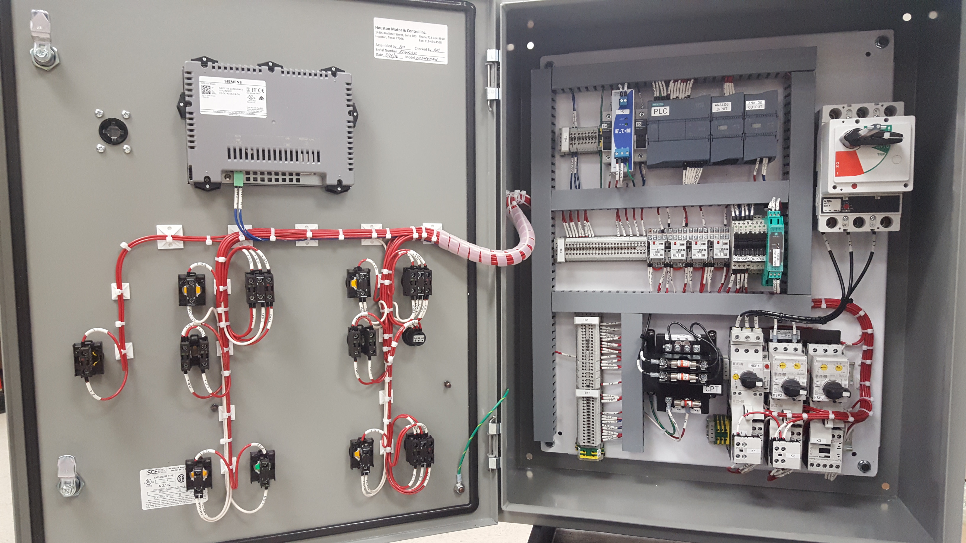 Electrical Control Panel Design - Houston Motor &amp; ControlHouston Motor &amp; Control